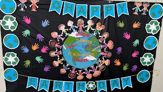 Earth Day Decoration Ideas for School| Earth Day Ideas for Classroom or Home
