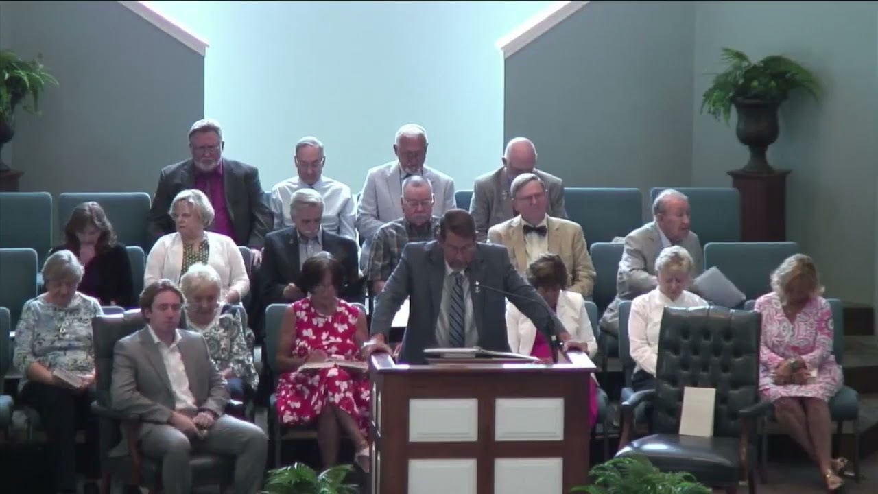 07.19.26. Anchor Baptist Church 11:00 a.m. Sunday Morning Worship Service. Message: Recipe for the Kingdom by Dr. Carl M. Peters.