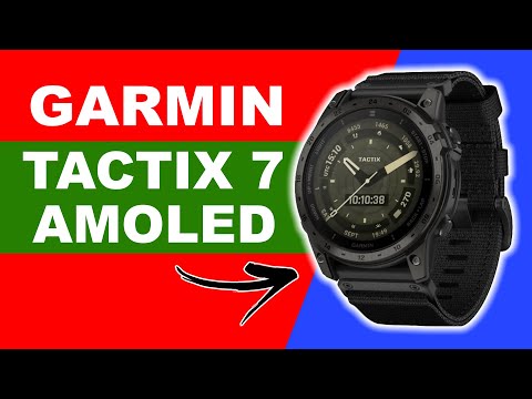 Garmin Tactix 7 AMOLED Unboxing and Review
