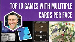 Top 10 Games with Multiple Cards per Face