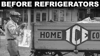 How people kept stuff cold before refrigerators