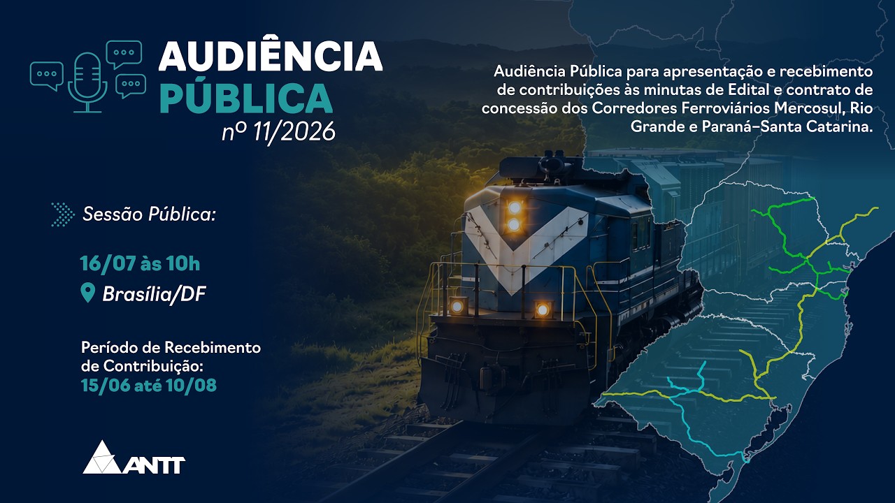 Audiência Pública nº 11/2026 - 16/07/2026 - Brasília/DF