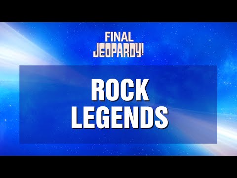 Final Jeopardy!: Rock Legends | JEOPARDY!