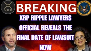 JUST IN:FINAL JUDGMENT  XRP LAWYER OFFICIALLY REVEALS THE FINAL LAWSUIT DATE,XRP PAY  $10M FINE NOW!