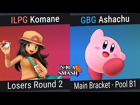 NOLA Smash Monthly #75 - ILPG Komane (Pokemon Trainer) Vs. Ashachu (Kirby)