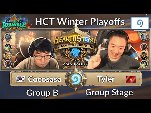 HCT Winter Asia-Pacific: Cocosasa vs Tyler - Season 3 2018 | Day 2 Group B