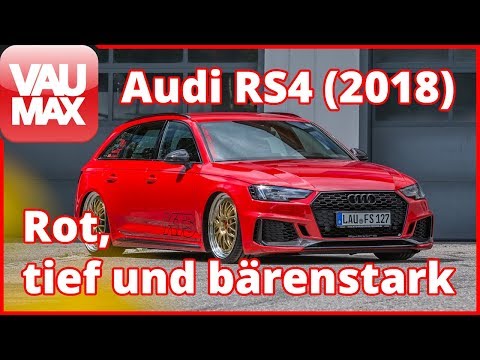 2018er Audi RS4 B9 in Rekordzeit verfeinert // CarPorn by VAU-MAX.de