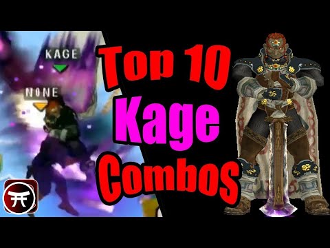 Top 10 Kage Ganondorf Combos/Moments - Super Smash Bros.