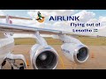 Flying Out Of Maseru Lesotho Airlink Avro RJ85