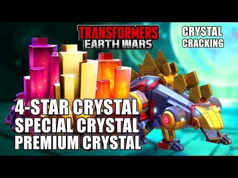 OPENING 4-STAR Crystal, PREMIUM and SPECIAL Crystal - TRANSFORMERS: Earth Wars (with comentary)