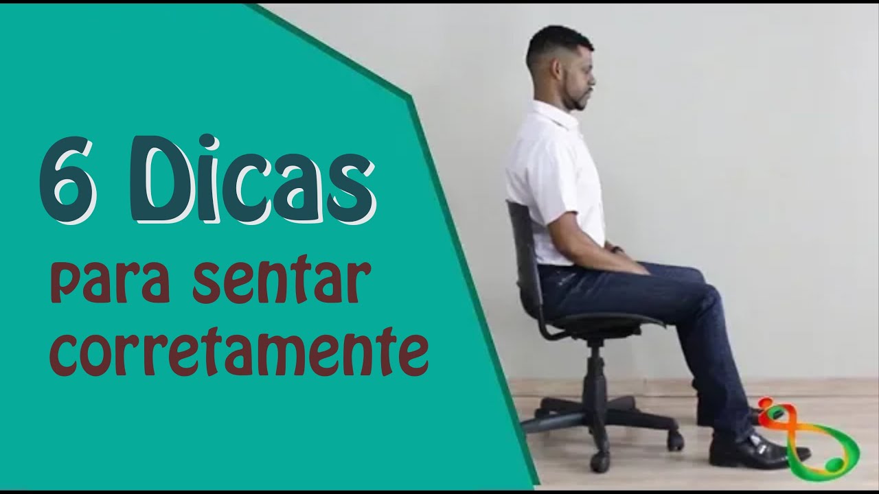 6 DICAS para sentar corretamente e evitar a dor nas costas