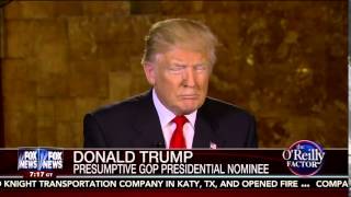 Trump to Vincente Fox "Get your money ready cause you're gonna pay for the wall" (Fox News, 5.4.16)