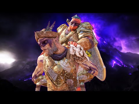 SHADOW OF WAR - Unique Overlord Ravager. Attack on Desert Citadel Difficulty Gravewalker