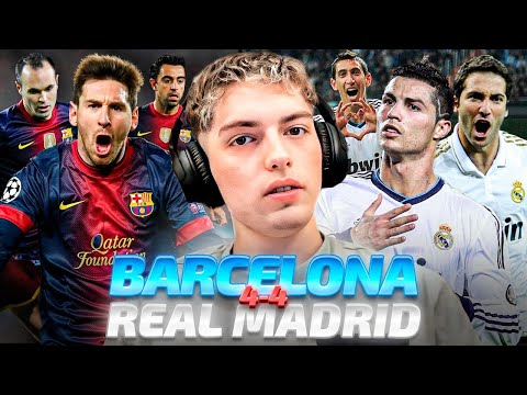 DAVOO XENEIZE REACCIONA AL BARCELONA 4 REAL MADRID 4 - SUPERCOPA ESPAÑOLA 2012/13