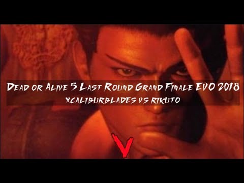 On commente: Dead or Alive 5 Last Round EVO 2018 Grand Finale xcaliburblades vs Rikuto