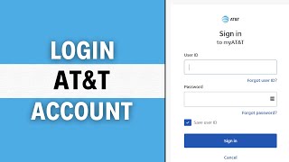 How to Login to AT&T Account (2024) | myATT login