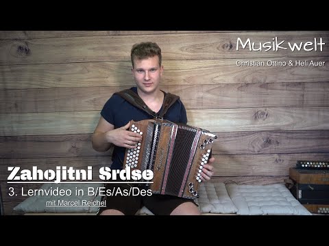 Zahojitni Srdse - 3. Lernvideo - Musikwelt Christian Ottino & Heli Auer mit Marcel Reichel