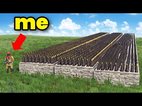 DESTROYING a Pay-to-Win Rust Server using 10,000 FIREWORKS 💥