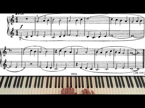 Bartók: Mikrokosmos: No. 22. Imitation and Counterpoint