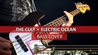 The Cult - Electric Ocean / bass cover / playalong with TAB