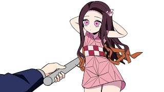 Download lagu Nezuko zero two dodging meme mp3