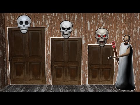 Granny NEW Secret Doors vs Grandpa Funny Horror Animation