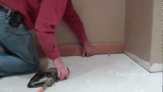 preview picture of video 'How To Cope And Install Baseboard Trim Video'