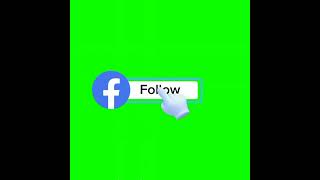 Download lagu Facebook follow button green screen (no copyright) | copyright free green screen download mp3