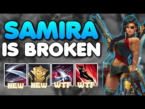 *SAMIRA NEW CHAMPION* THE MOST INSANE KIT OF LEAGUE HISTORY! (FULL GAMEPLAY) - League of Legends