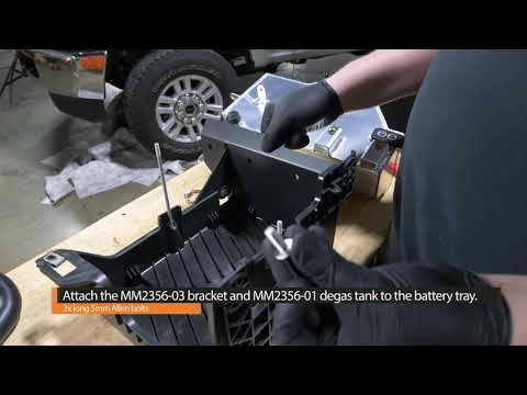 Mishimoto Aluminum Degas Tank, fits Ford 6.7L Powerstroke 2011-2019 Installation Guide