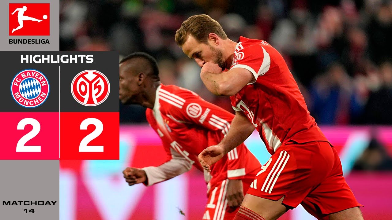 Highlights: Bayern Munich vs Mainz