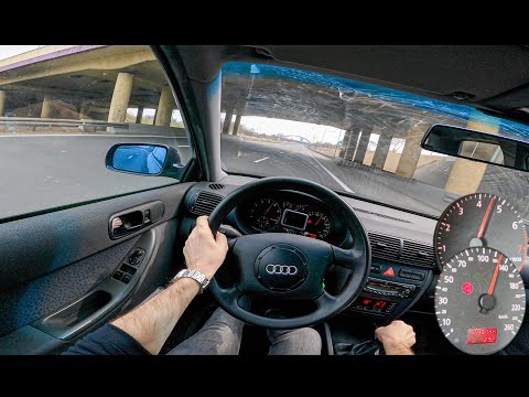 Audi A3 1998  | 1.6 I 101 HP | POV Test Drive
