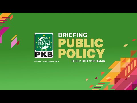 ðŸ”´ [LIVE] BRIEFING PUBLIC POLICY OLEH GITA WIRJAWAN