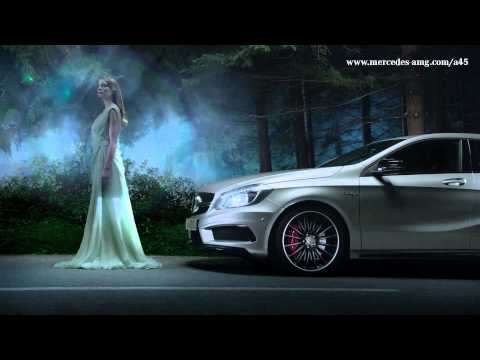 Hamilton, Rosberg en de goede fee in een A 45 AMG