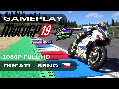 MotoGP 19 - Ducati Avintia - Brno Czech Replublic - Gameplay [PS4 Full HD] 1080p Desmosedici