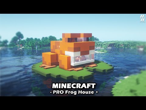 EPIC Frog House Build in Minecraft! 😱 #shorts