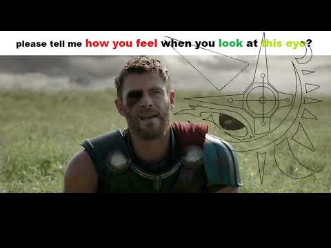 Thor is stronger than Odin scene