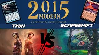 Izzet Twin vs RUG Scapeshift | Grand Finals | Modern 2015 Charity Tournament