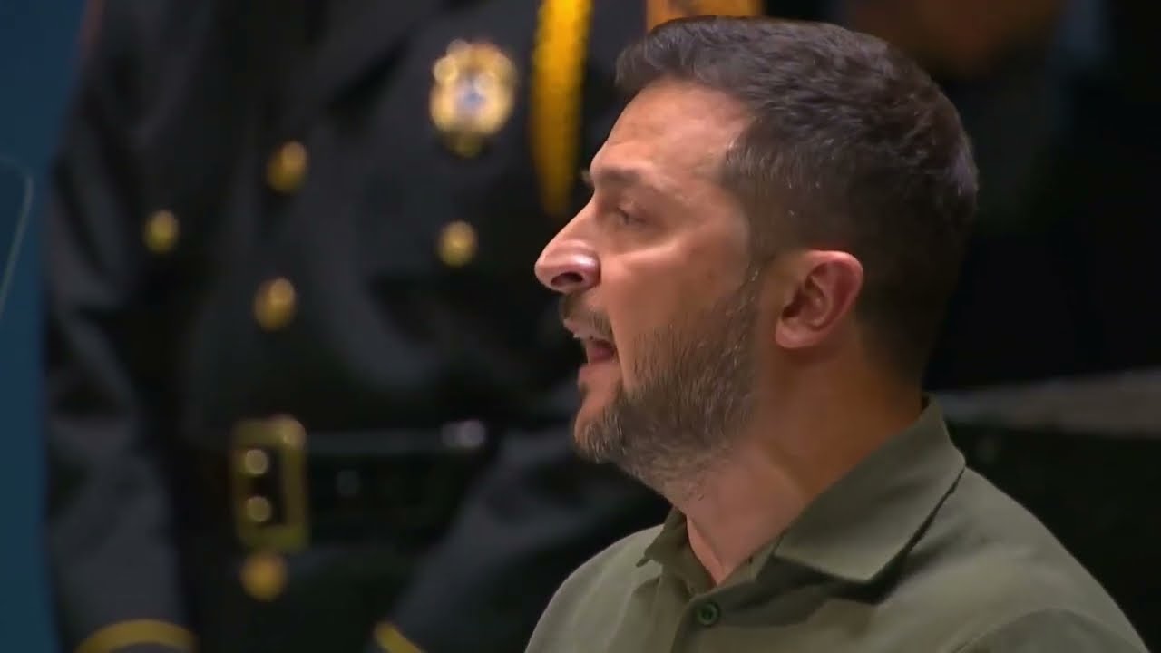 Ukraine President Volodymyr Zelenskyy Addresses General Assembly, 78th Session
