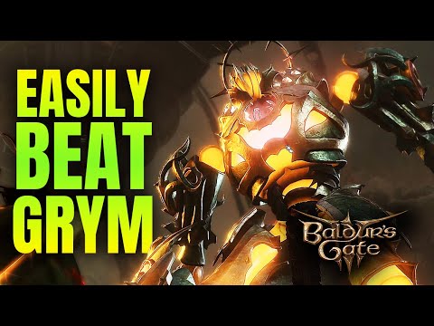Baldur's Gate 3: How To Beat Grym (Adamantine Forge Boss) Combat Tips