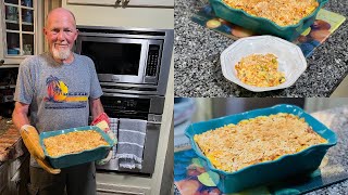 DAD’S CHEESY VEGETABLE CASSEROLE RECIPE | Easy Side Dish | May 2022