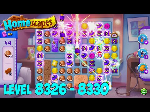 Homescapes level 8326 8327 8328 8329 8330 🏡 Gameplay Walkthrough (Android, iOS) Playrix