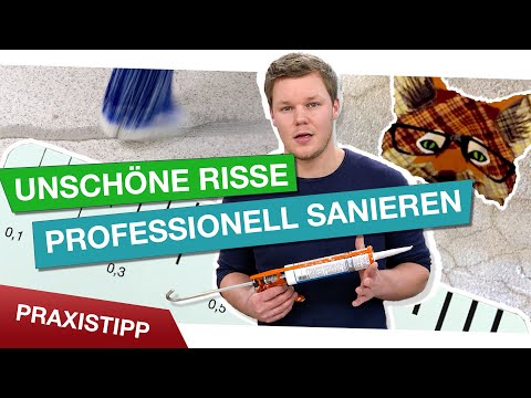 Risse an der Fassade oder Innenwand? So sanierst Du professionell!