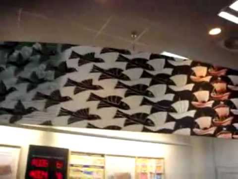 M.C. Escher - Metamorphosis III - The Hague Post Office