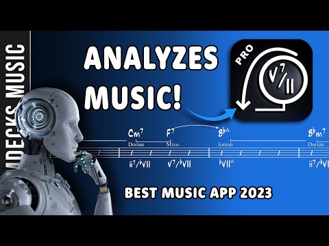 AI Music Harmonic Analysis - Mapping Tonal Harmony Pro 9 for iOS with Backing Tracks