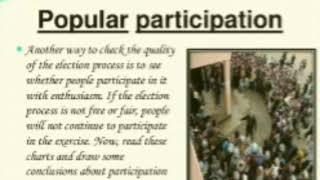 Std 9th electoral politics popular participation
