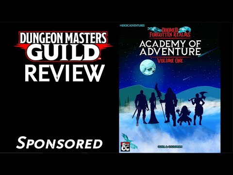DMs Guild Review - Academy of Adventure [Sponsored]