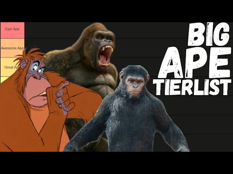 Big Ape Tierlist | Part 2 | while sick
