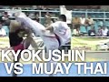 Karate Kyokushin vs Muay Thai