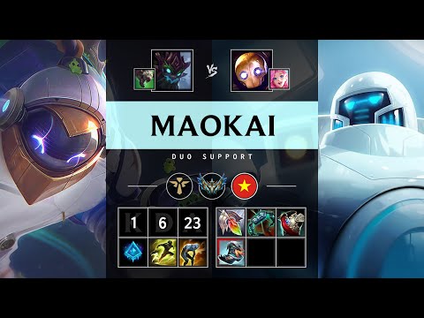 Maokai Support vs Blitzcrank - VN Challenger Patch 25.17